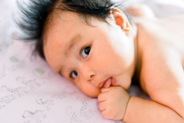 ارتفاع حرارة الرضيع عند التسنين