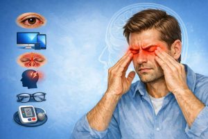 أسباب صداع العين